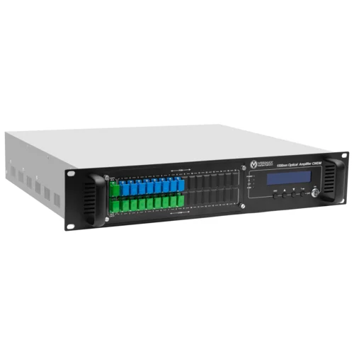 Оптический усилитель VERMAX для сетей КТВ, 2 входа, 8*16dBm выходов, WDM фильтр PON